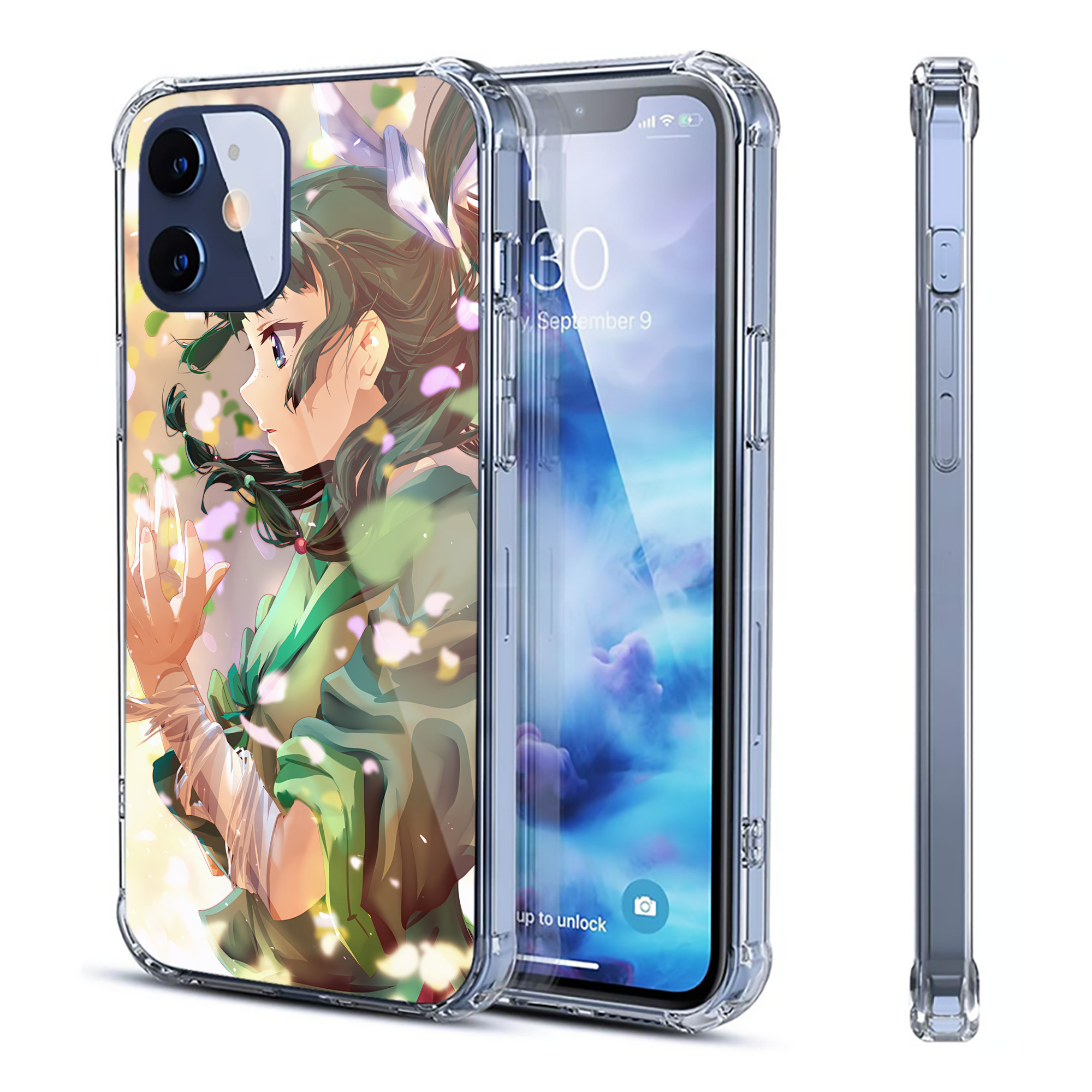 （画像用） 薬屋のひとりごと The Apothecary Diaries 【iPhone 12シリーズ対応】透明スマホケース（クリアソフトケース）